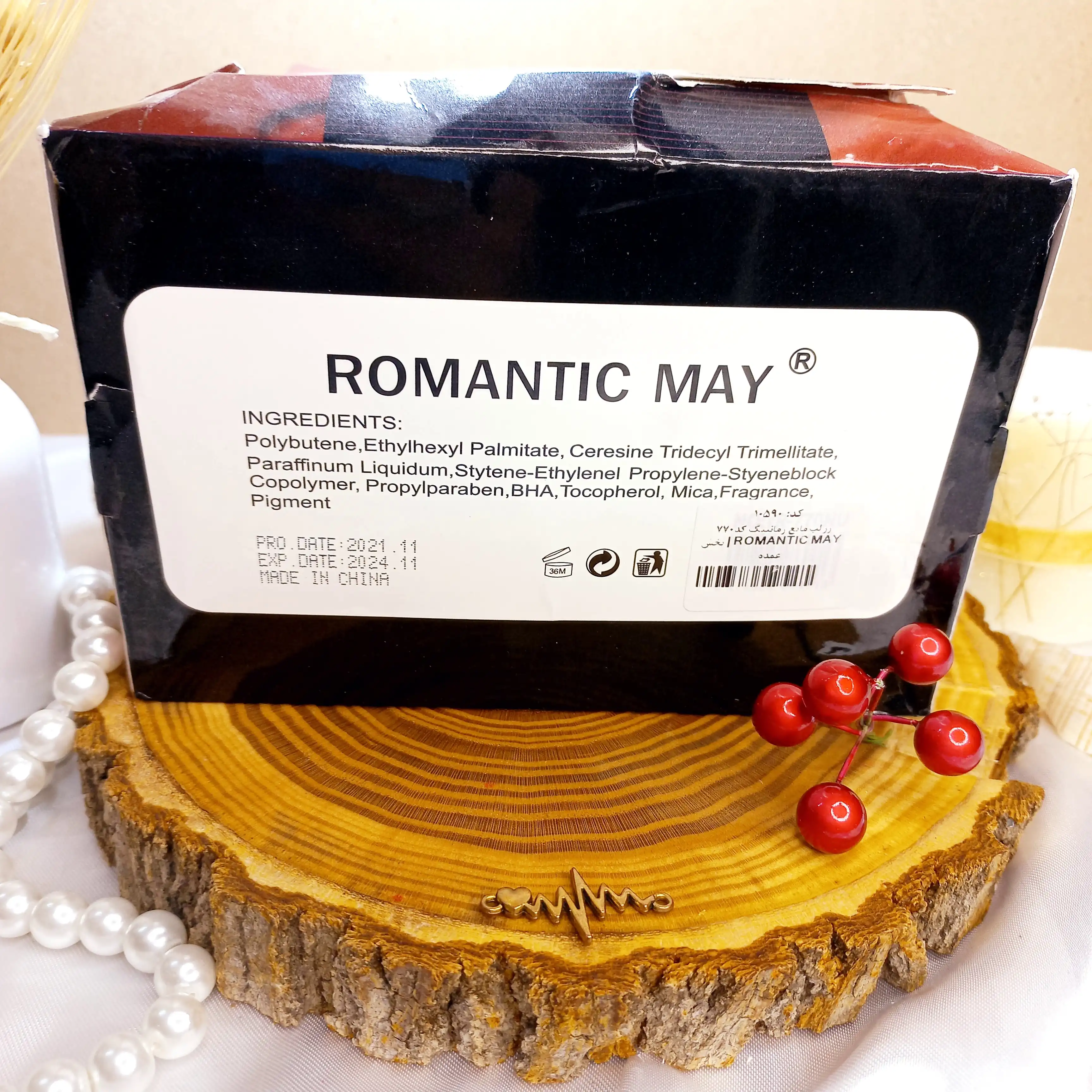 رژ لب مایع رمانتیک کد770 ROMANTIC MAY | پخش عمده