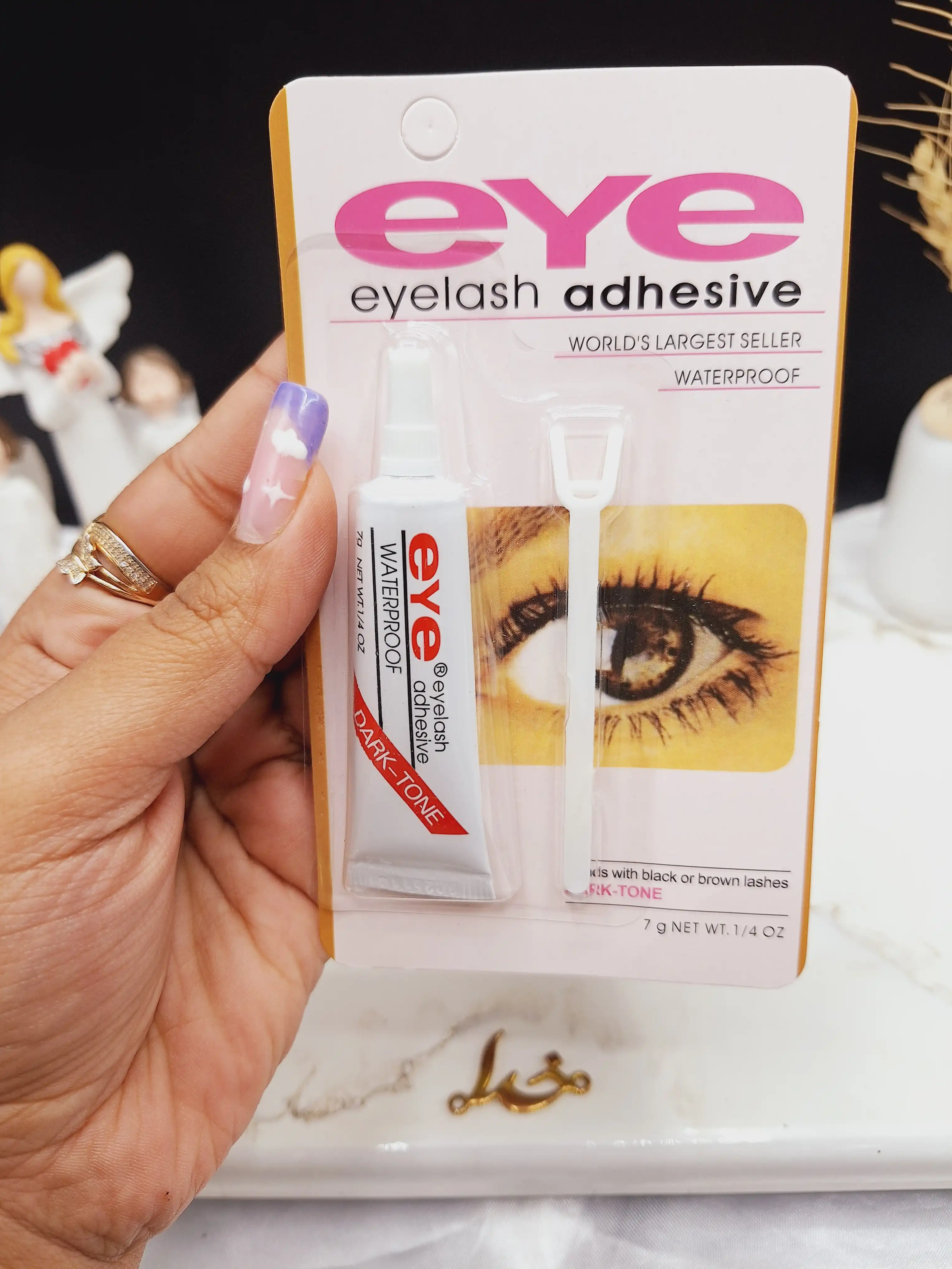 چسب مژه ضد آب بی رنگ EYE