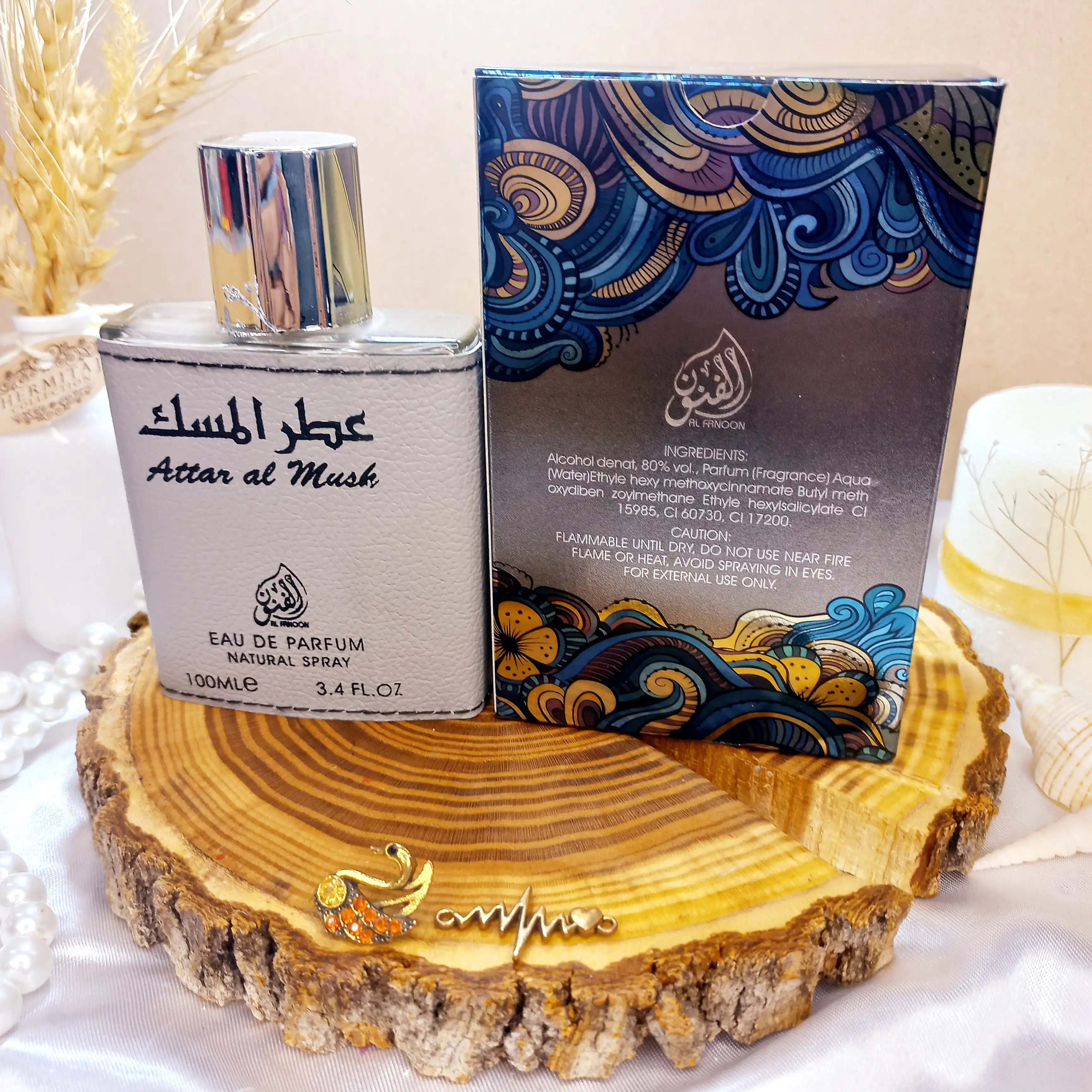 ادکلن (عطر المسک) حجم 100 میلی لیتر اورجینال اماراتی