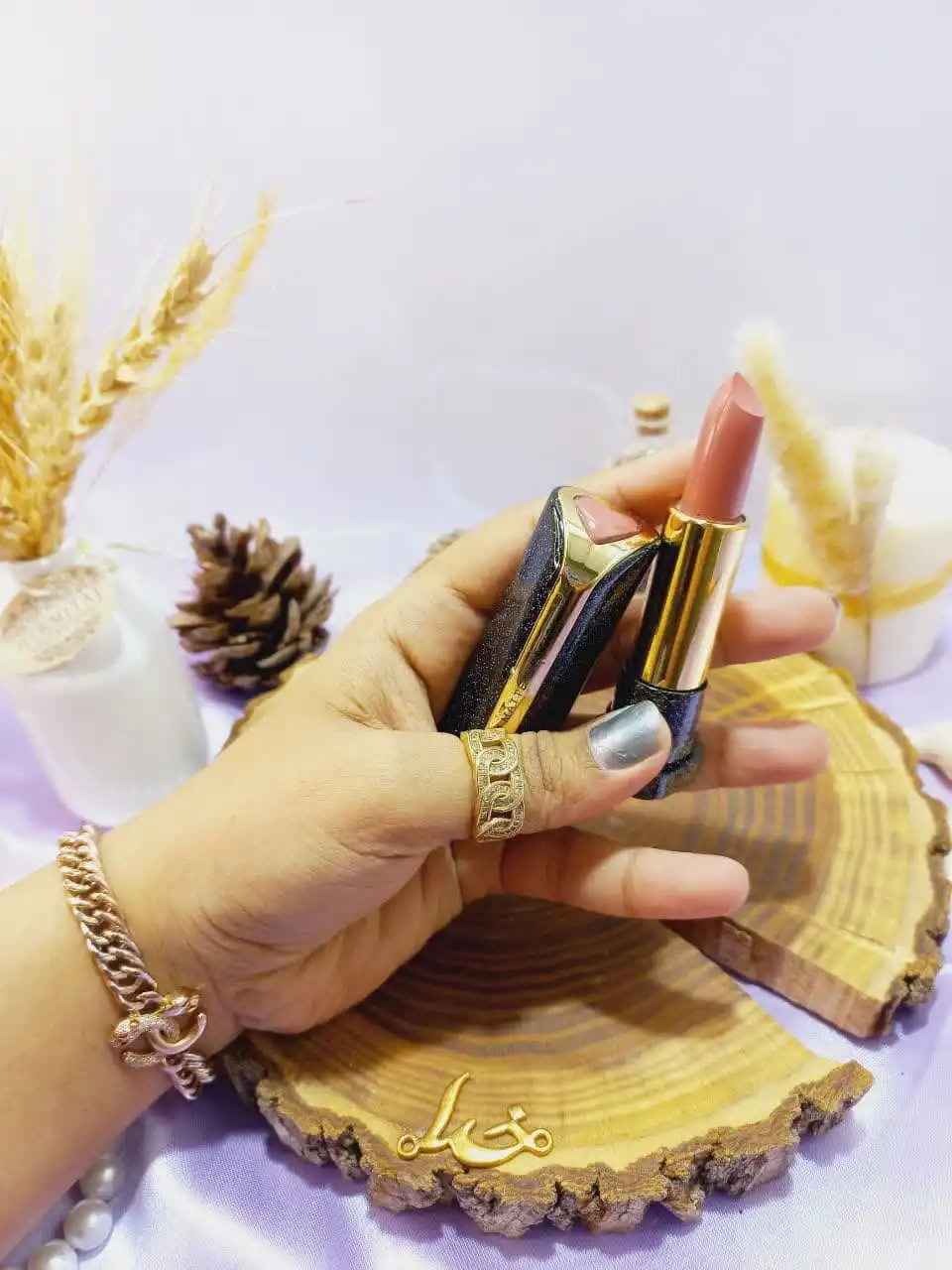 رژ جامد پرطرفدار قلبی شکل TLM LIP STICK MATTE کد L112