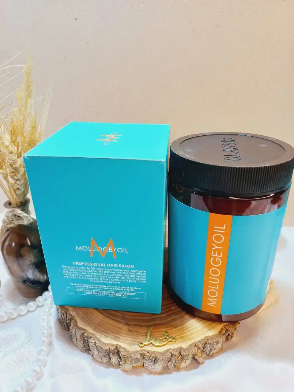 ماسک مو مولوجی اویل MOLUOGEYOIL حجم 1000 میل اورجینال برزیل کد 74577