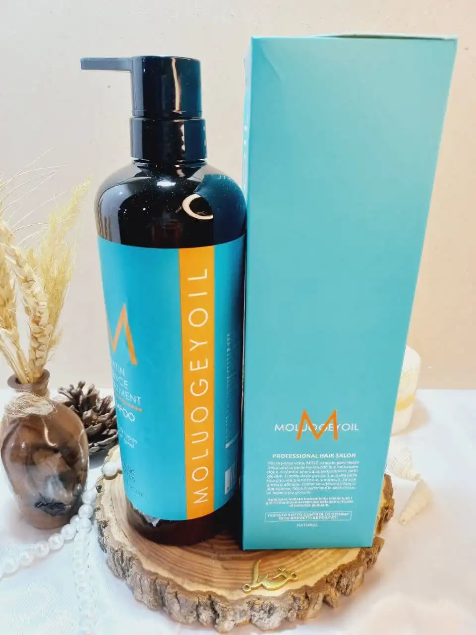شامپو مو مولوجی اویل MOLUOGEYOIL حجم 900 میل اورجینال برزیل کد 74591