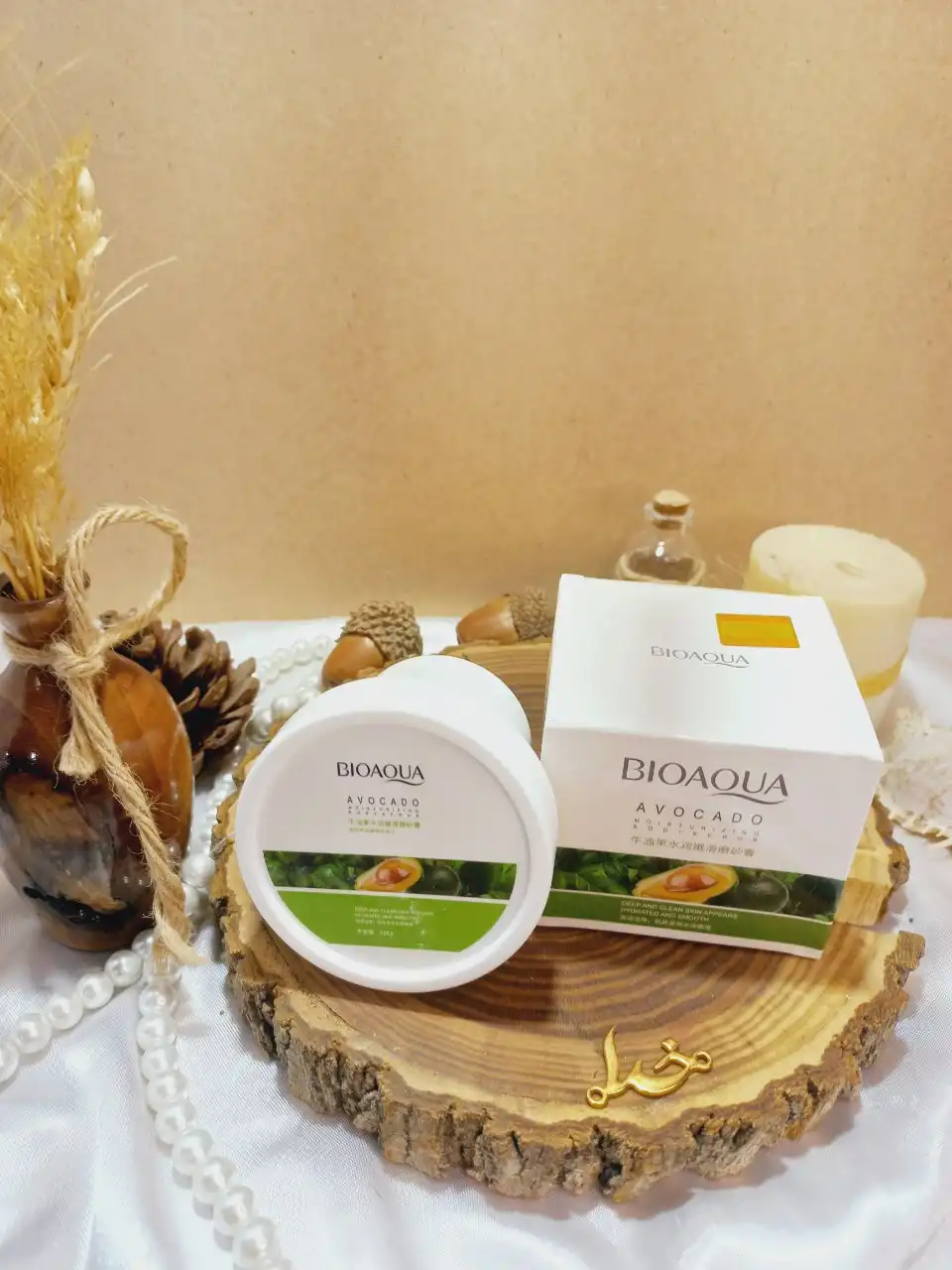 اسکراب بدن کاسه ای آووکادو بیوآکوا BIOAQUA کد BQY47279 | پخش عمده