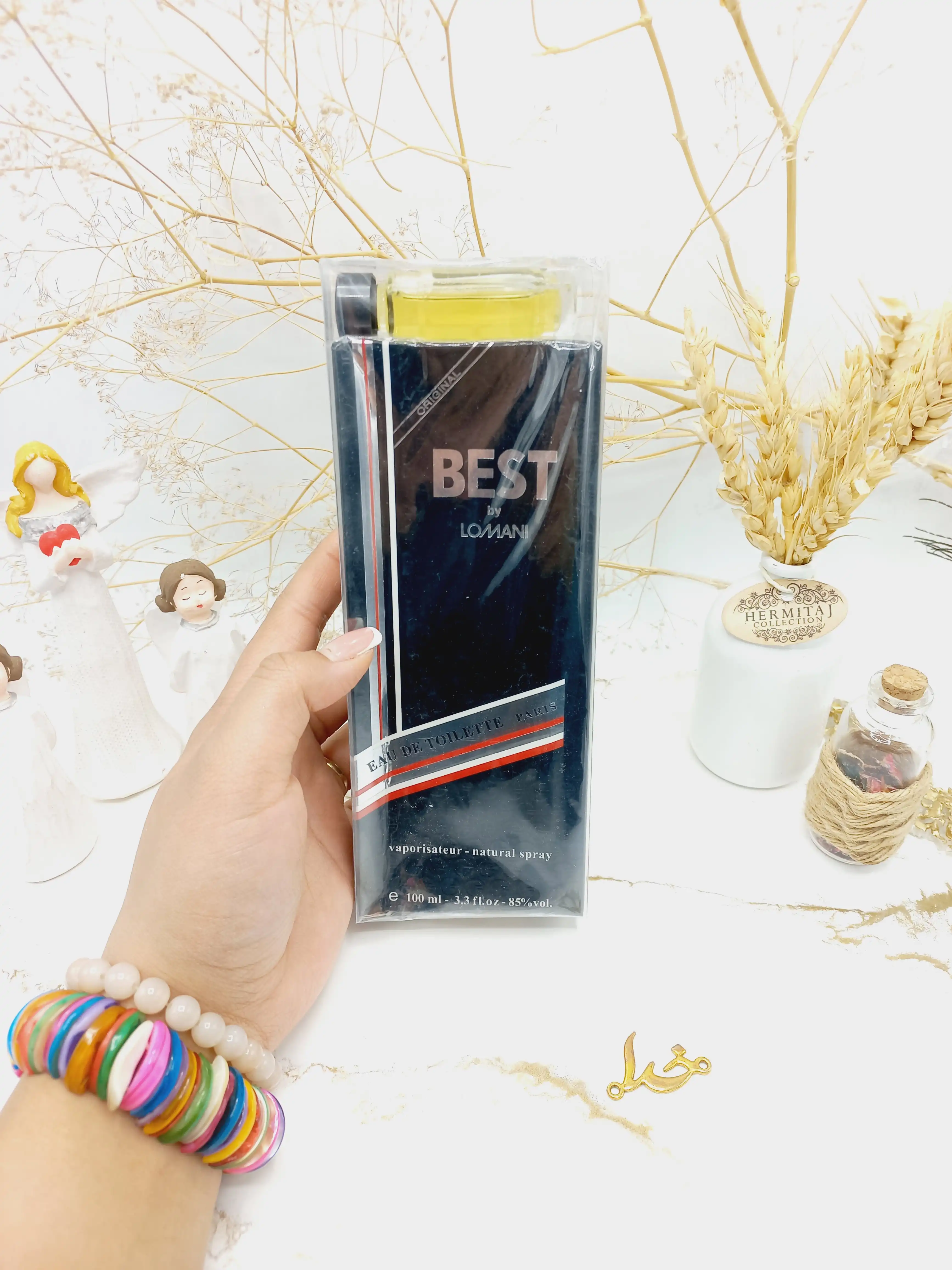 ادکلن BEST BY LOMANI مردانه رایحه گرم و معطر کد 3138