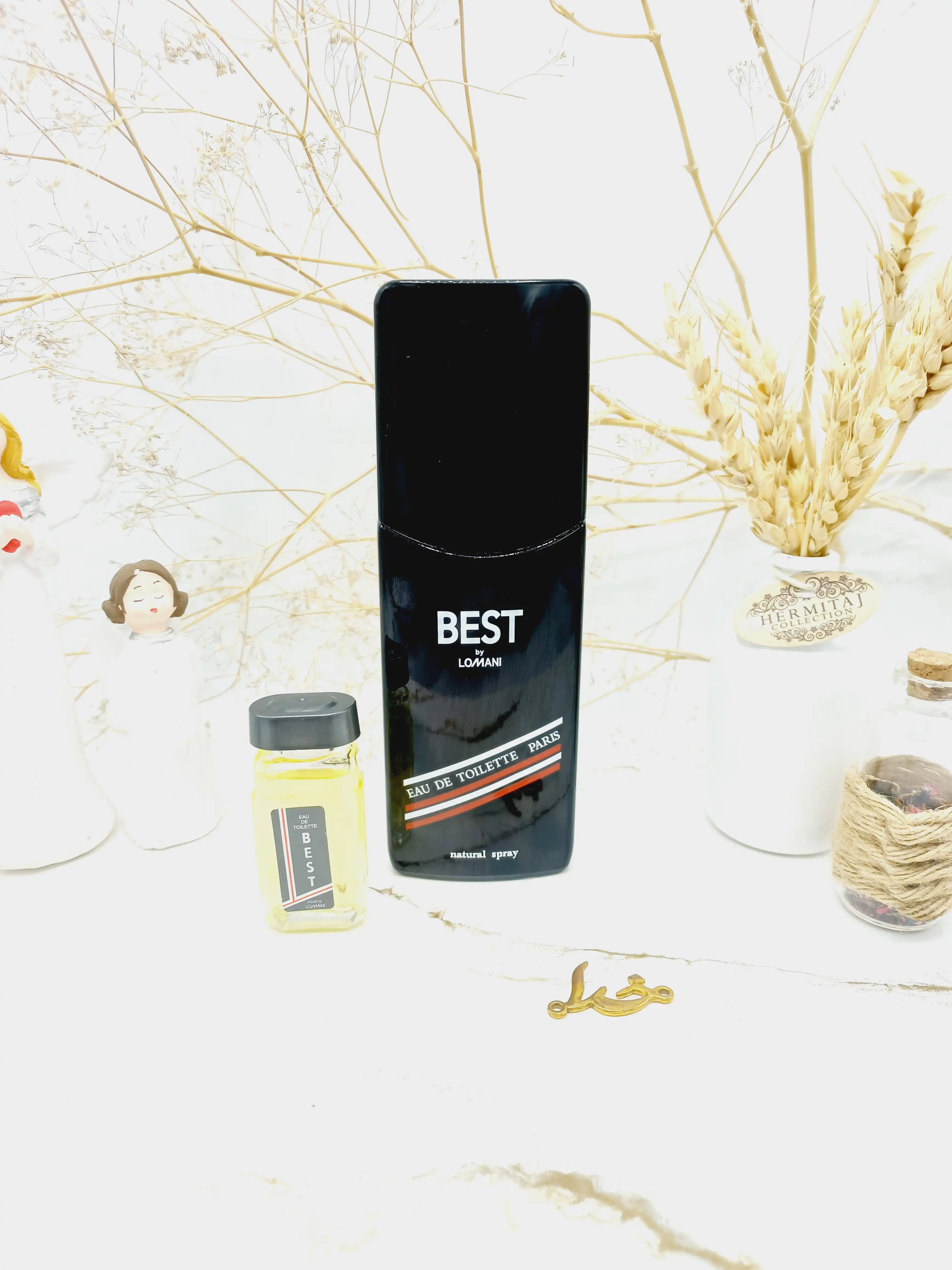 ادکلن BEST BY LOMANI مردانه رایحه گرم و معطر کد 3138