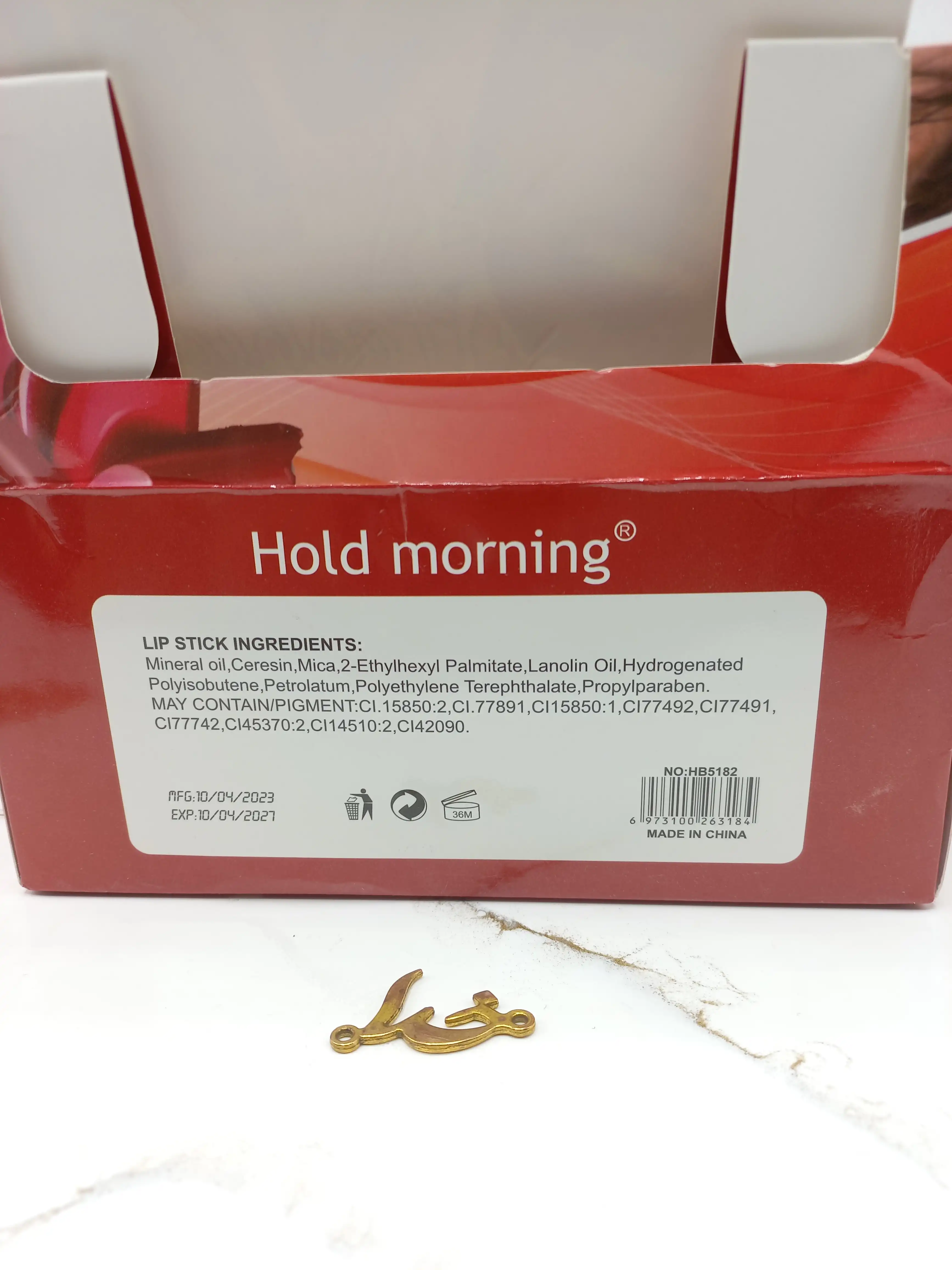 پک 6 تایی رژ لب جامد هلد مورنینگ Hold morning کد 5182