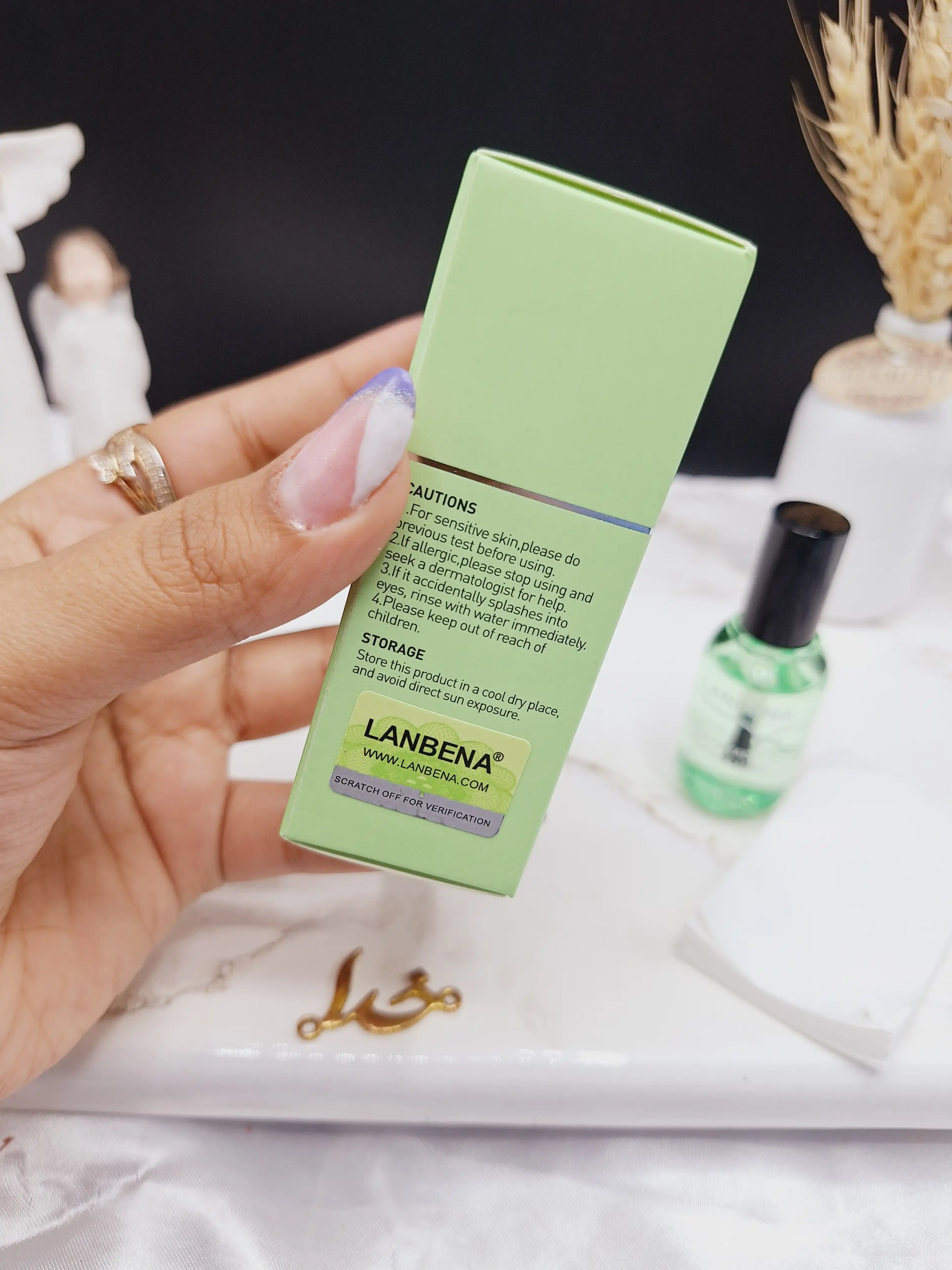 چسب بینی ضد جوش سرسیاه لانبنا LANBENA کد LB6115