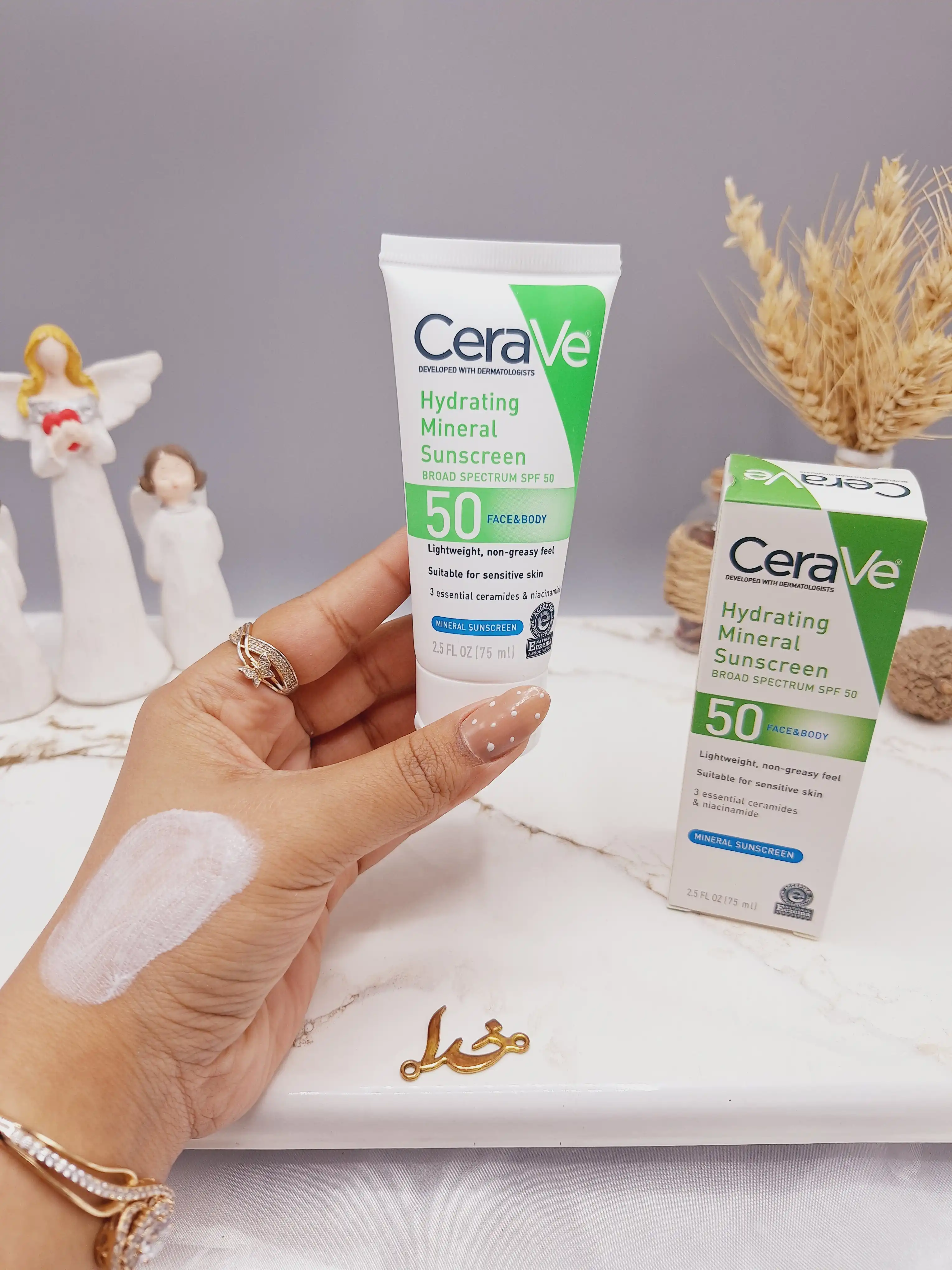 کرم ضد آفتاب مینرال برند سراوی Cerave مدل آبرسان (های کپی درجه ۱) کد 4156