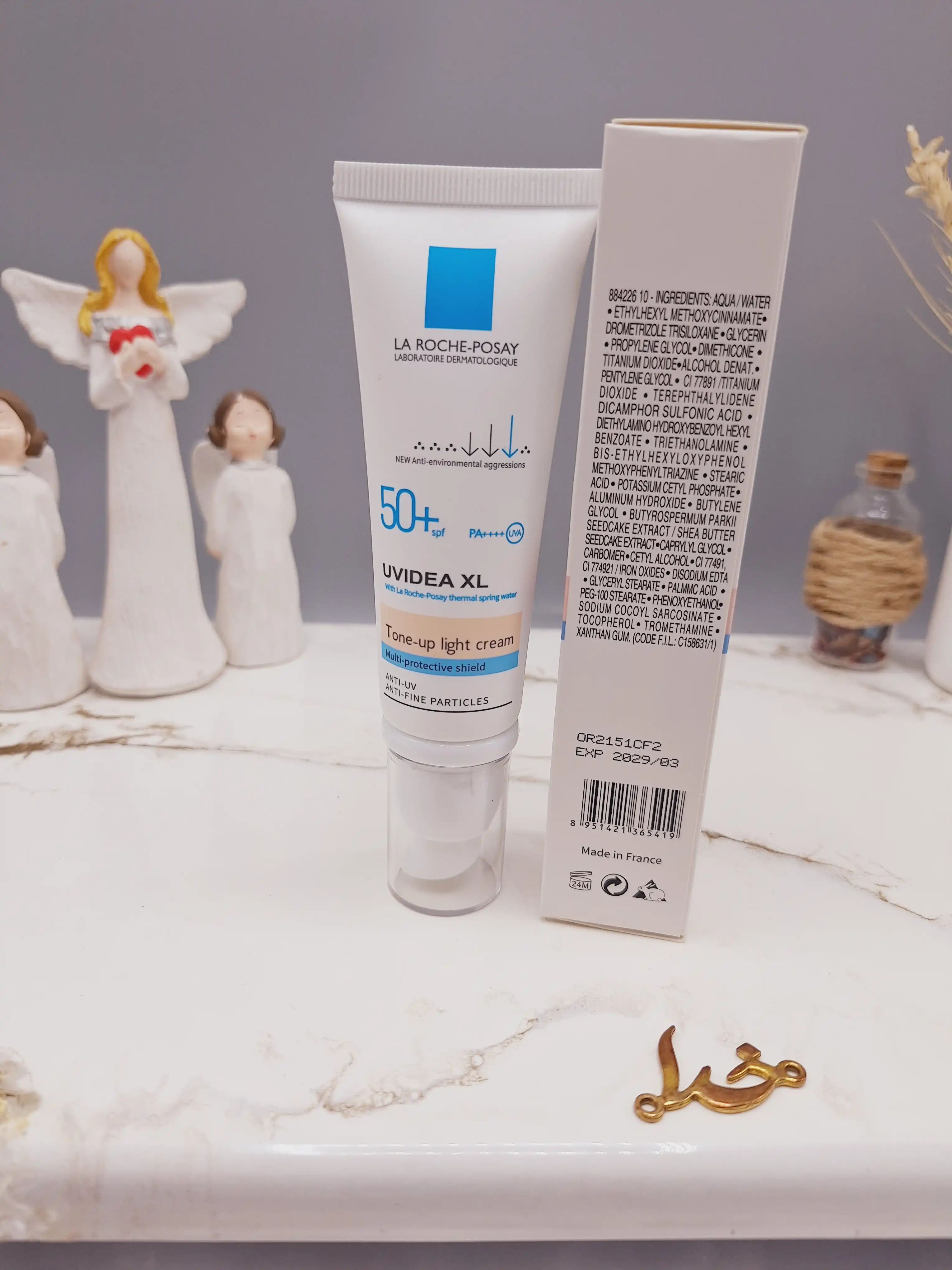 کرم روشن کننده ضد آفتاب تون آپ LA ROCHE-POSAY کد 5419