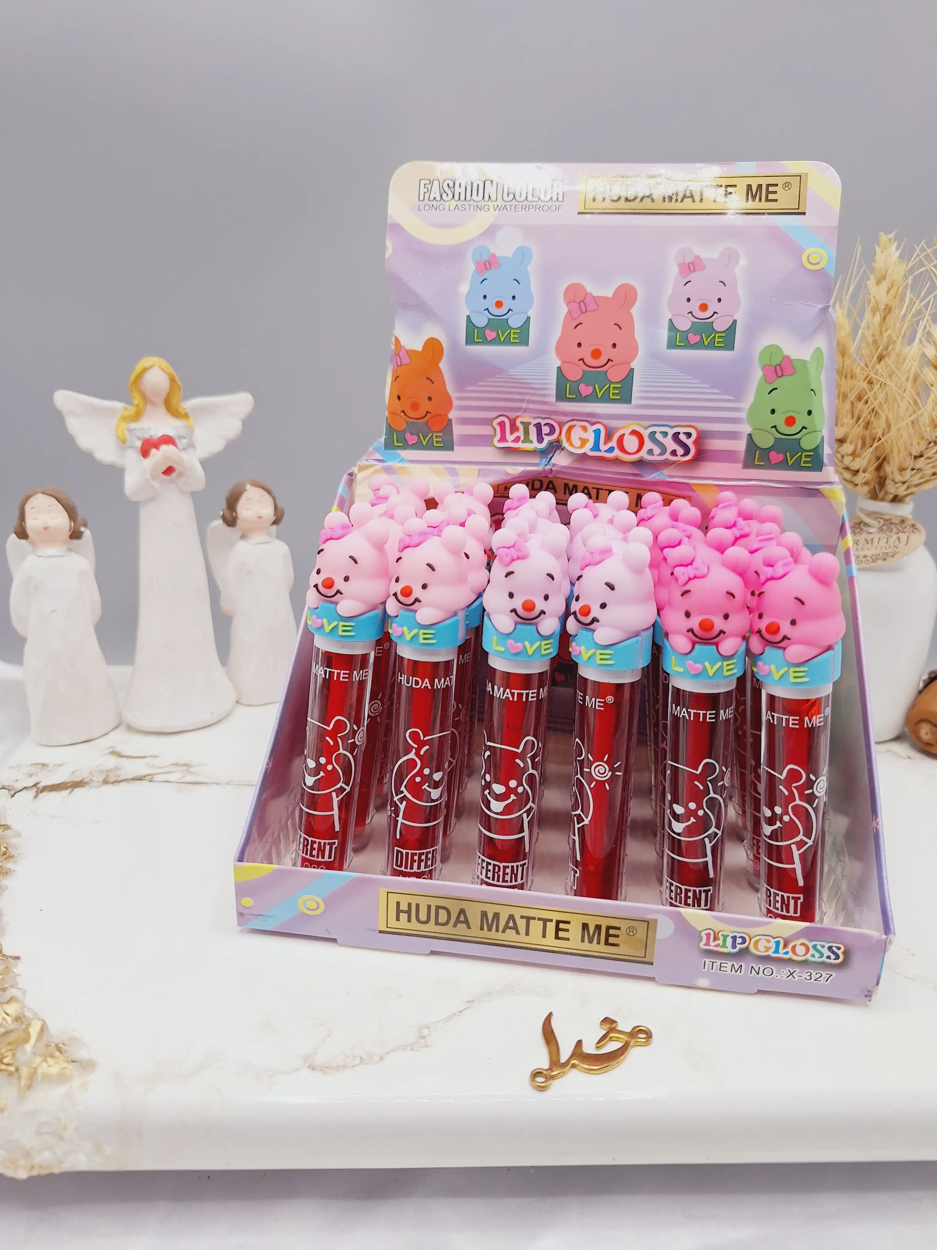 تینت لب طرح خرس کیوت هدا مات می HUDA MATTE ME کد X327