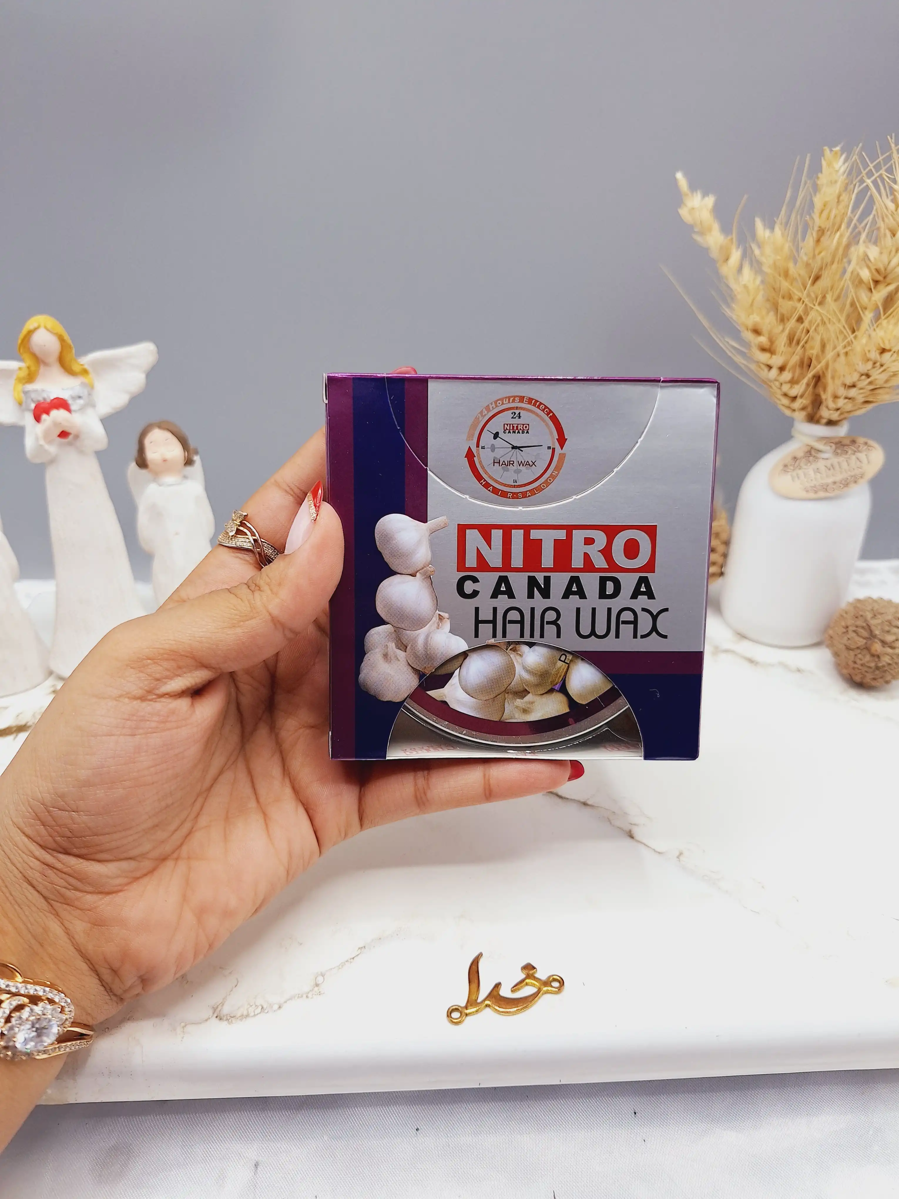 واکس مو با عصاره سیر برند نیترو NITRO