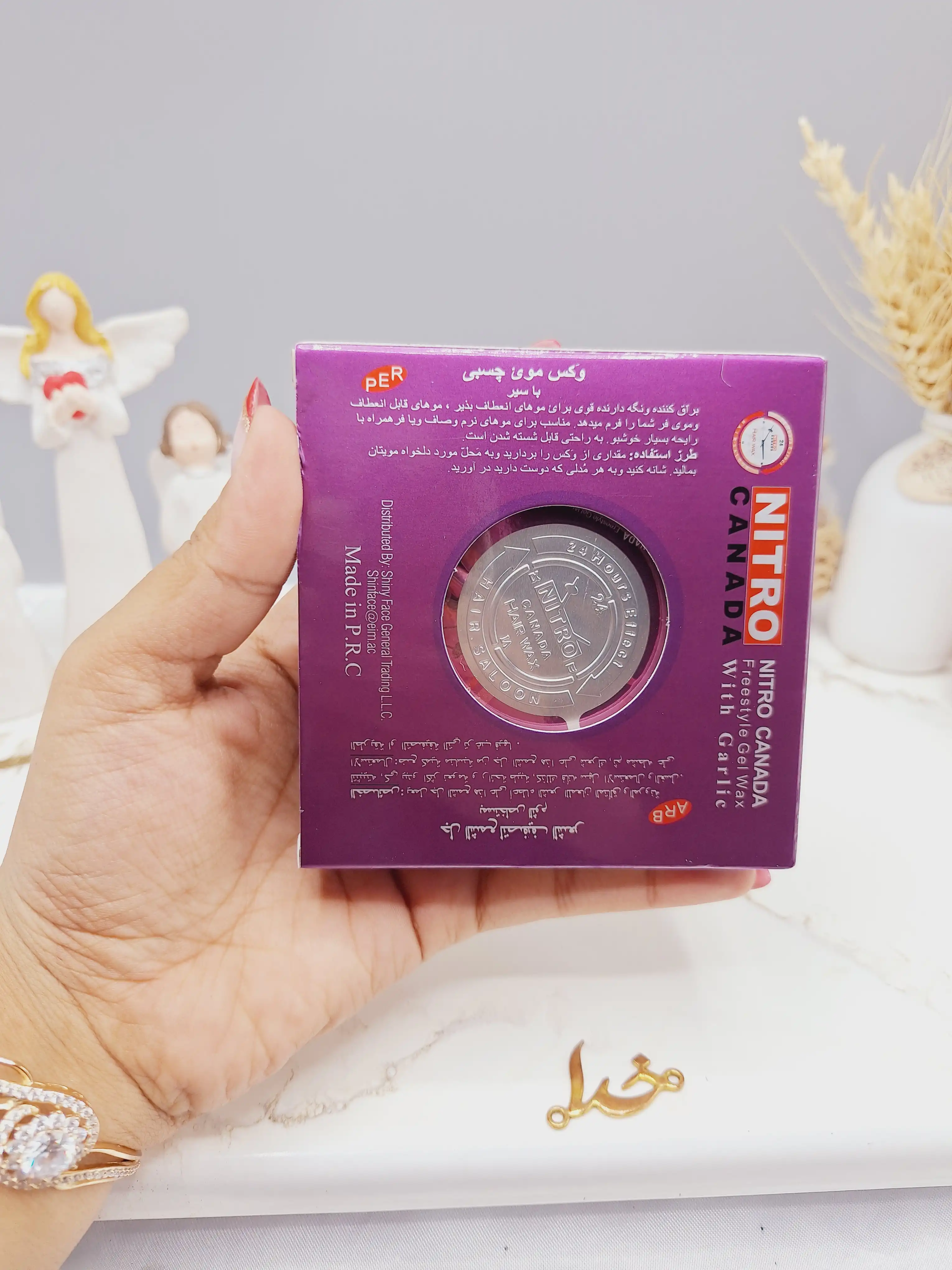 واکس مو با عصاره سیر برند نیترو NITRO