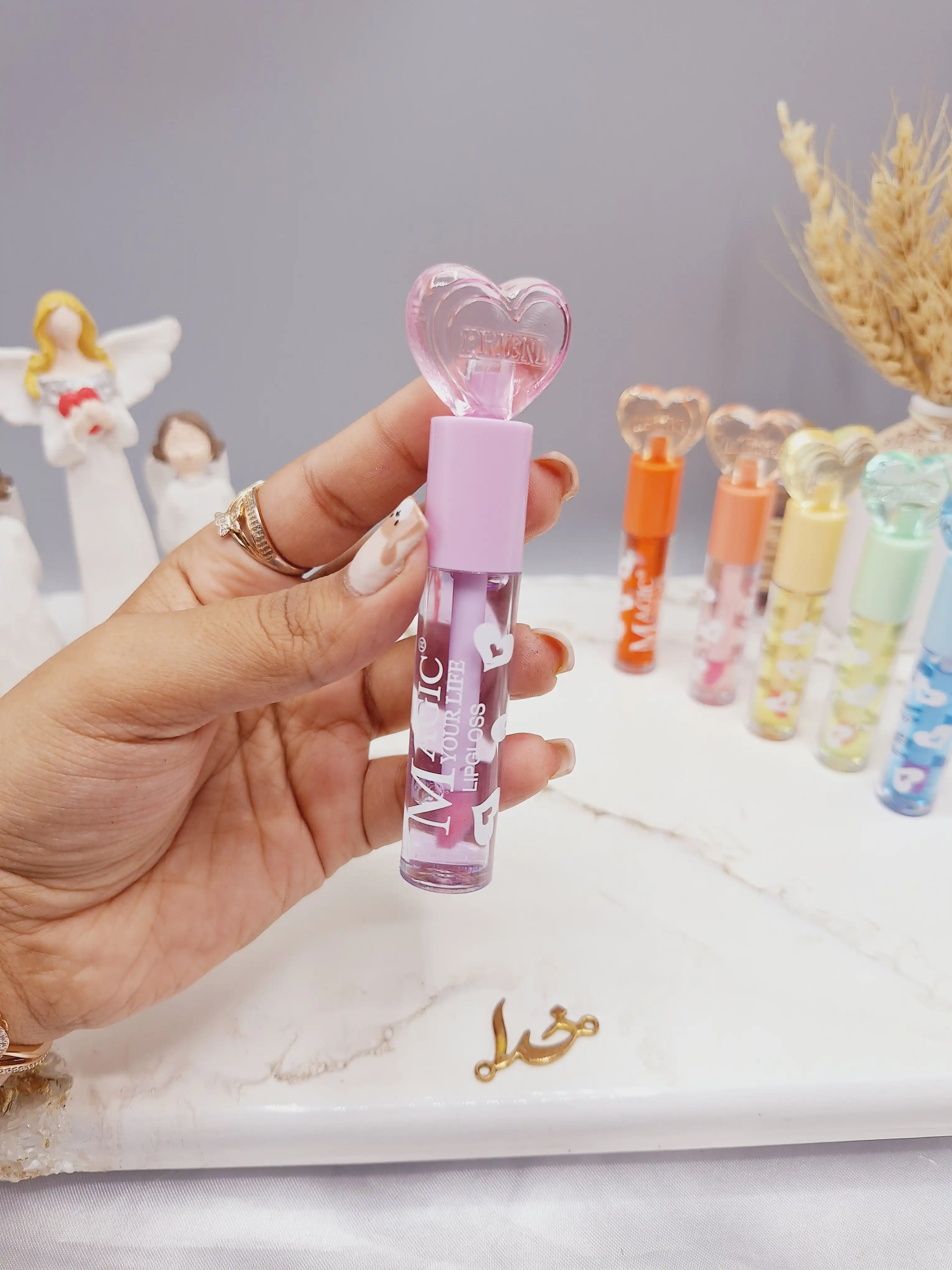 برق لب حرارتی طرح قلب برند مجیک MAGIC کد LC73
