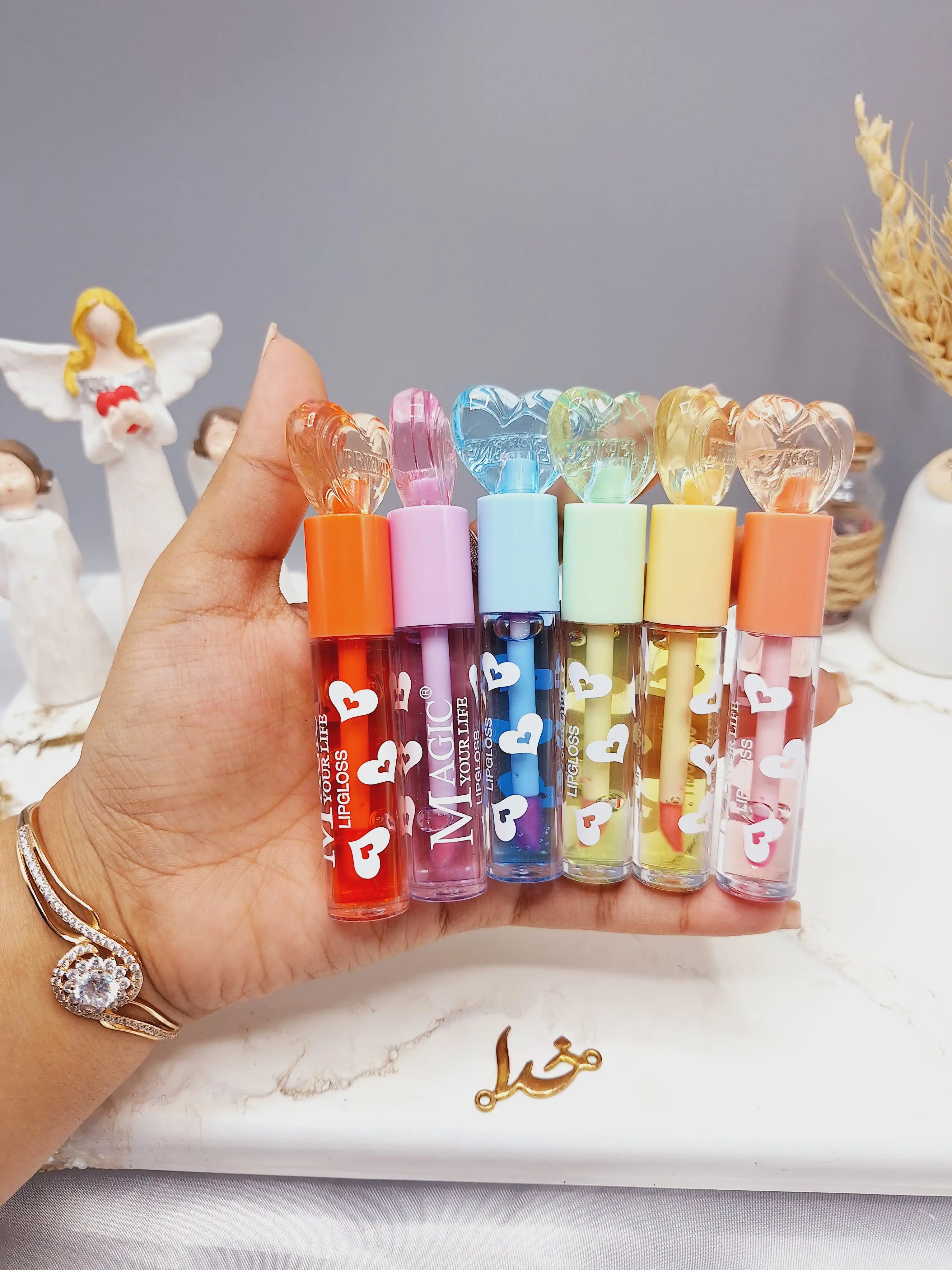 برق لب حرارتی طرح قلب برند مجیک MAGIC کد LC73