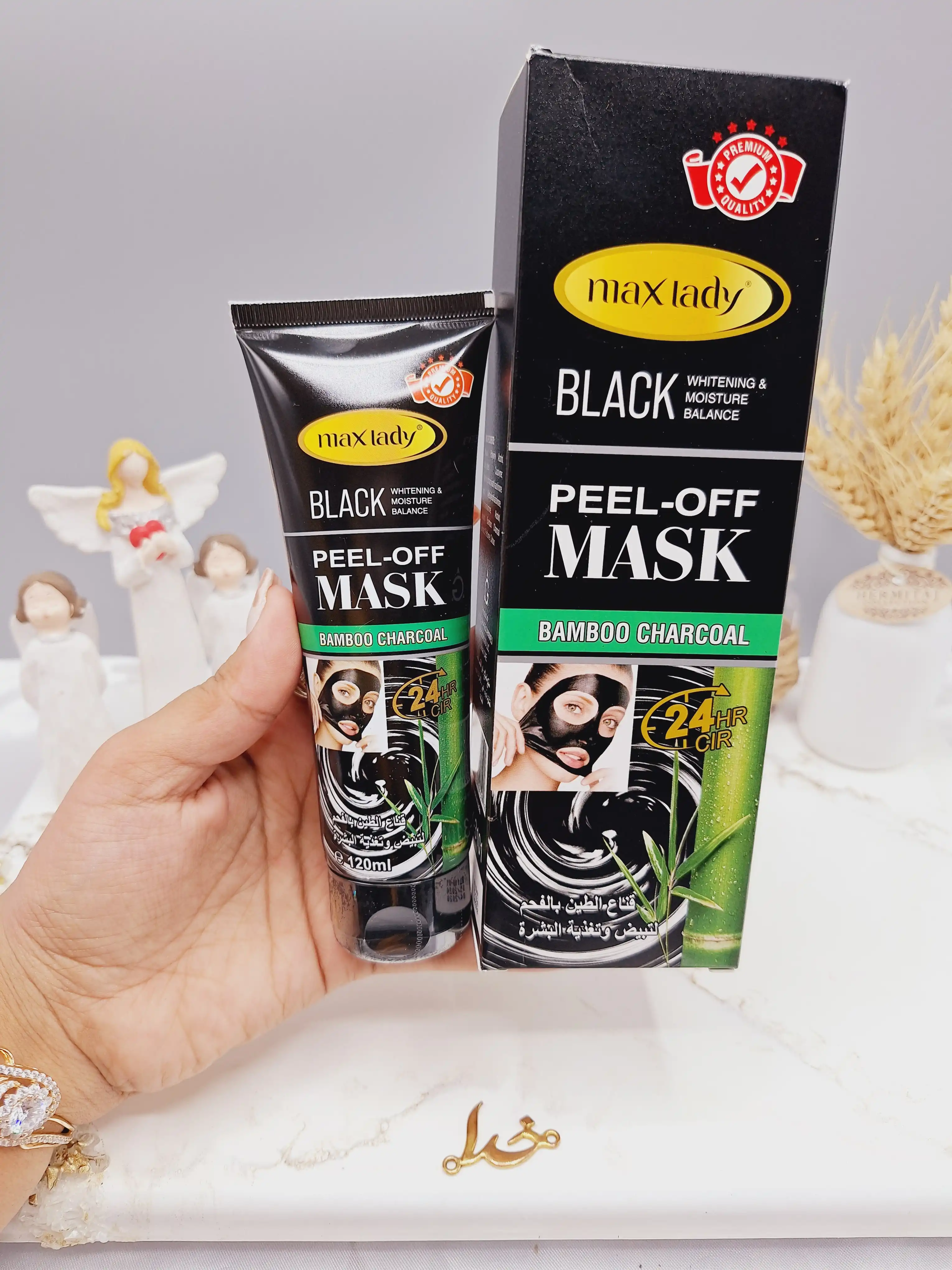 بلک ماسک زغال بامبو برند مکس لیدی max Lady کدMX-3101