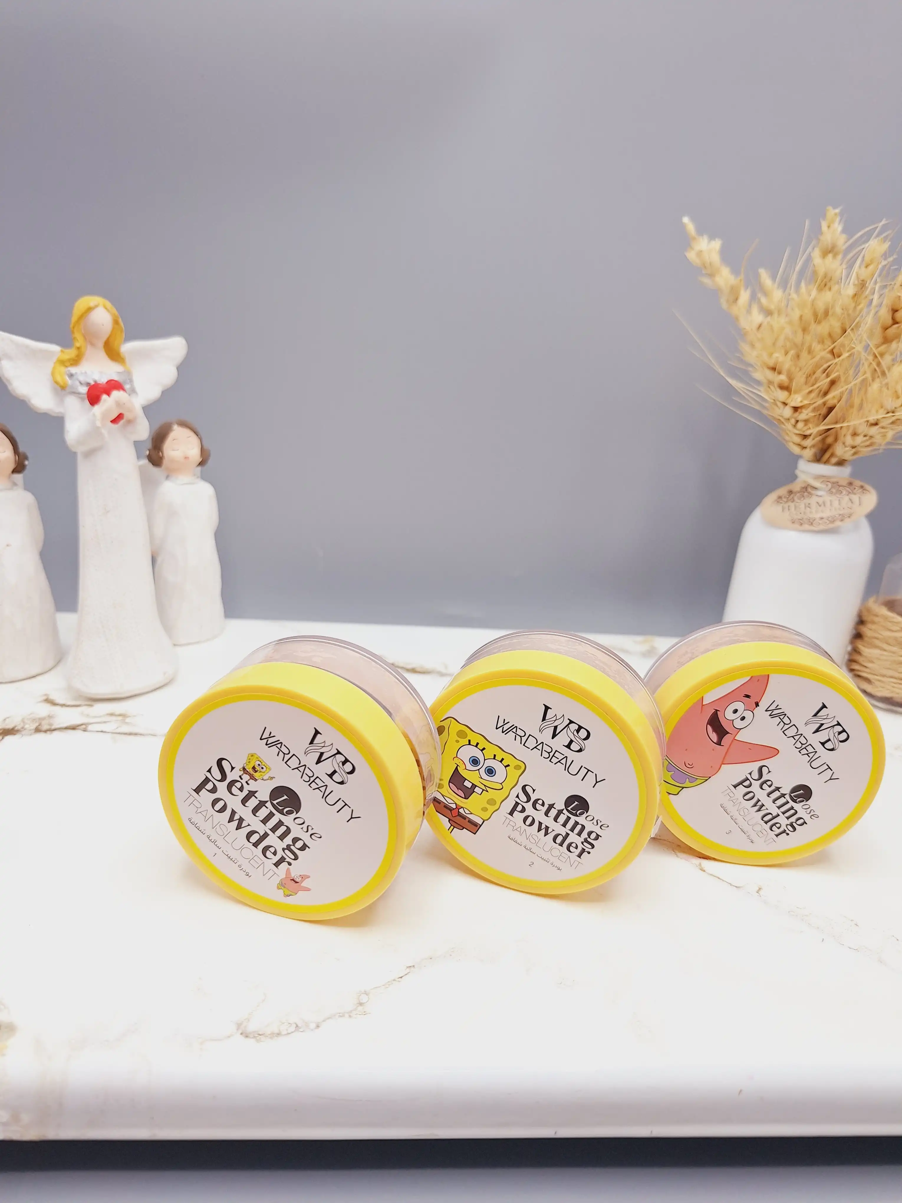 پودر فیکس طرح باب اسفنجی برند WARDABEAUTY کد 2231509