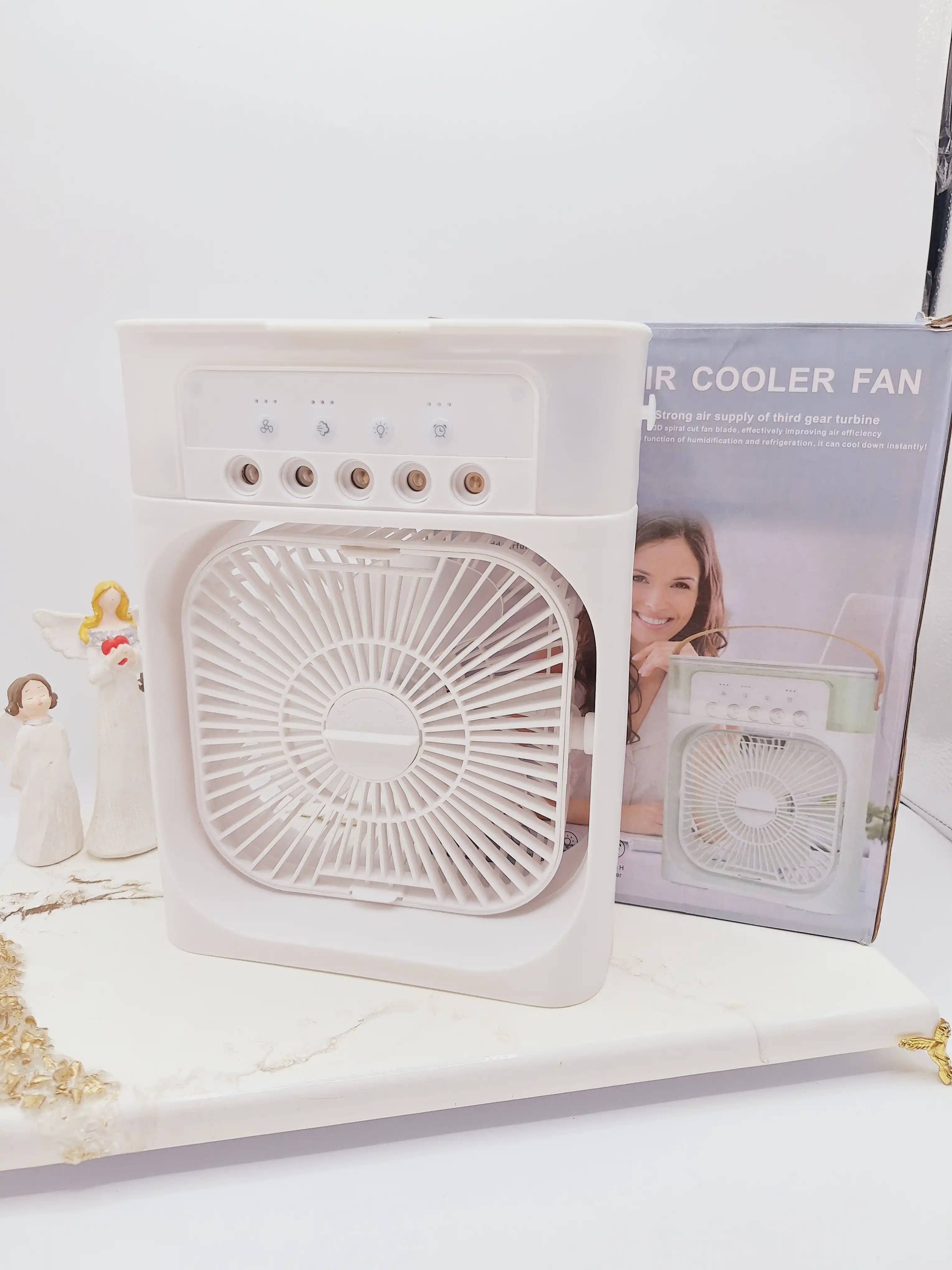 پنکه رومیزی مه پاش مدل Air Cooler Fan کد 5802 ساخت چین