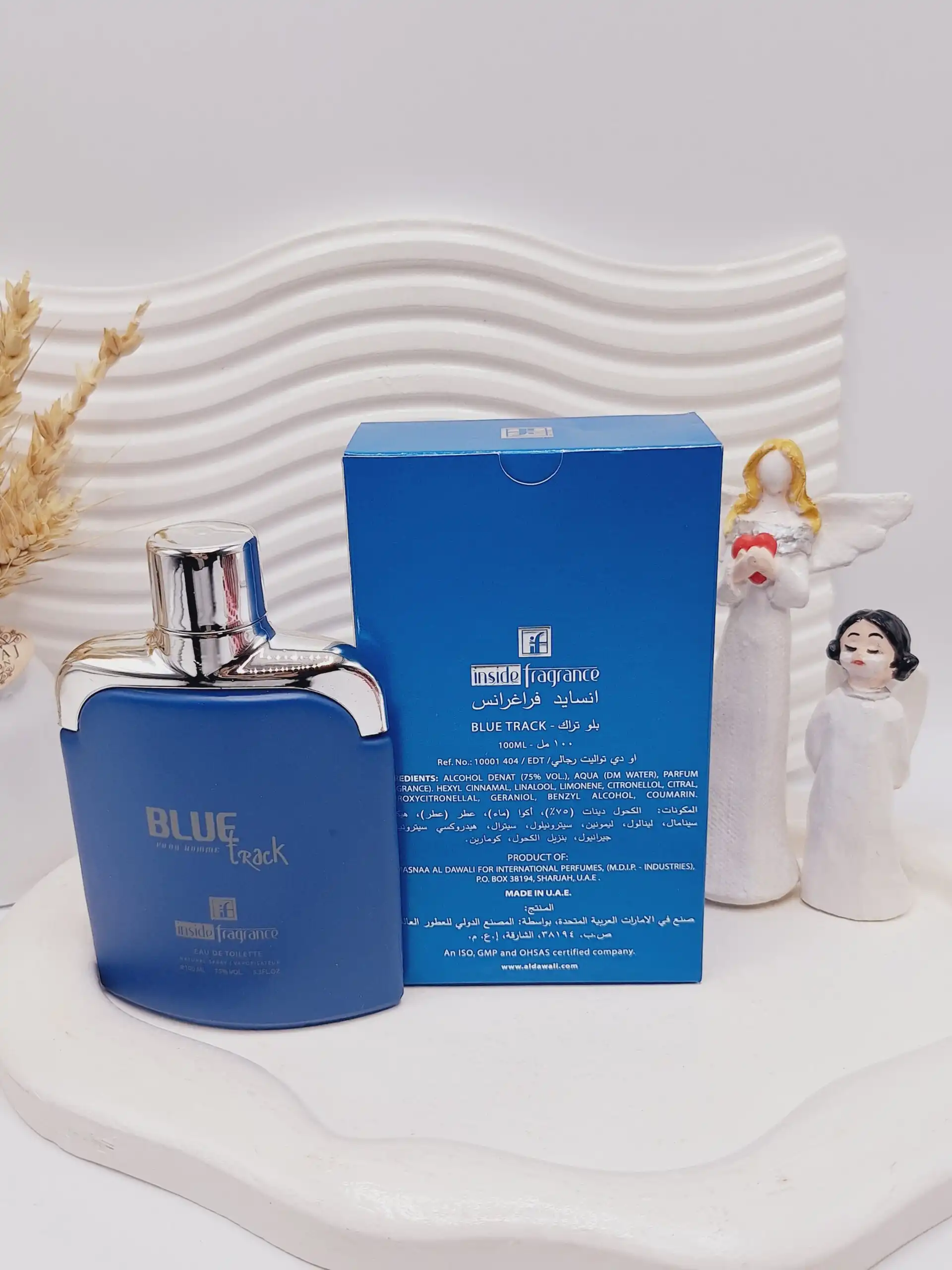 ادکلن مردانه BLUE Track حجم 100 میل ساخت امارات کد 0783