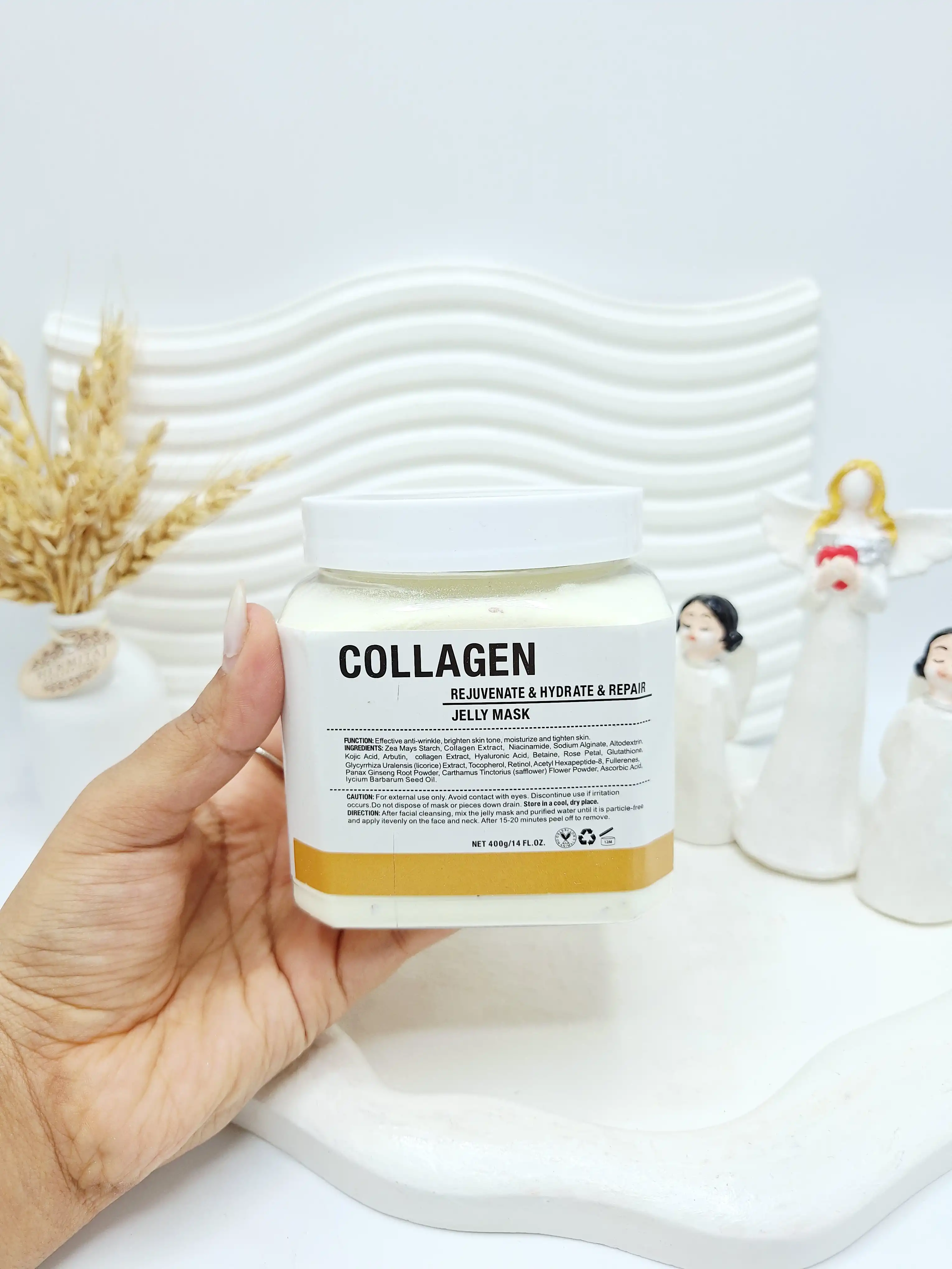 ماسک هیدروژلی کلاژن COLLAGEN دکتر مینایر 400 گرم