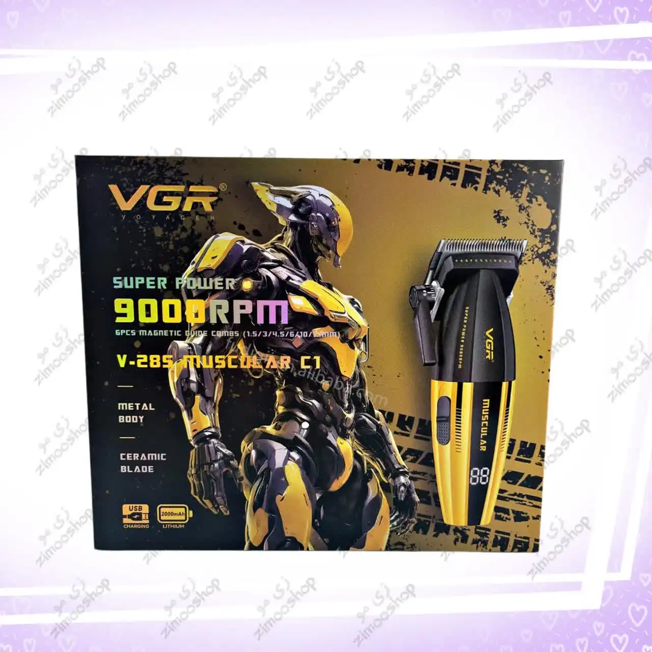 ماشین اصلاح موی سر و صورت VGR مدل V‑285