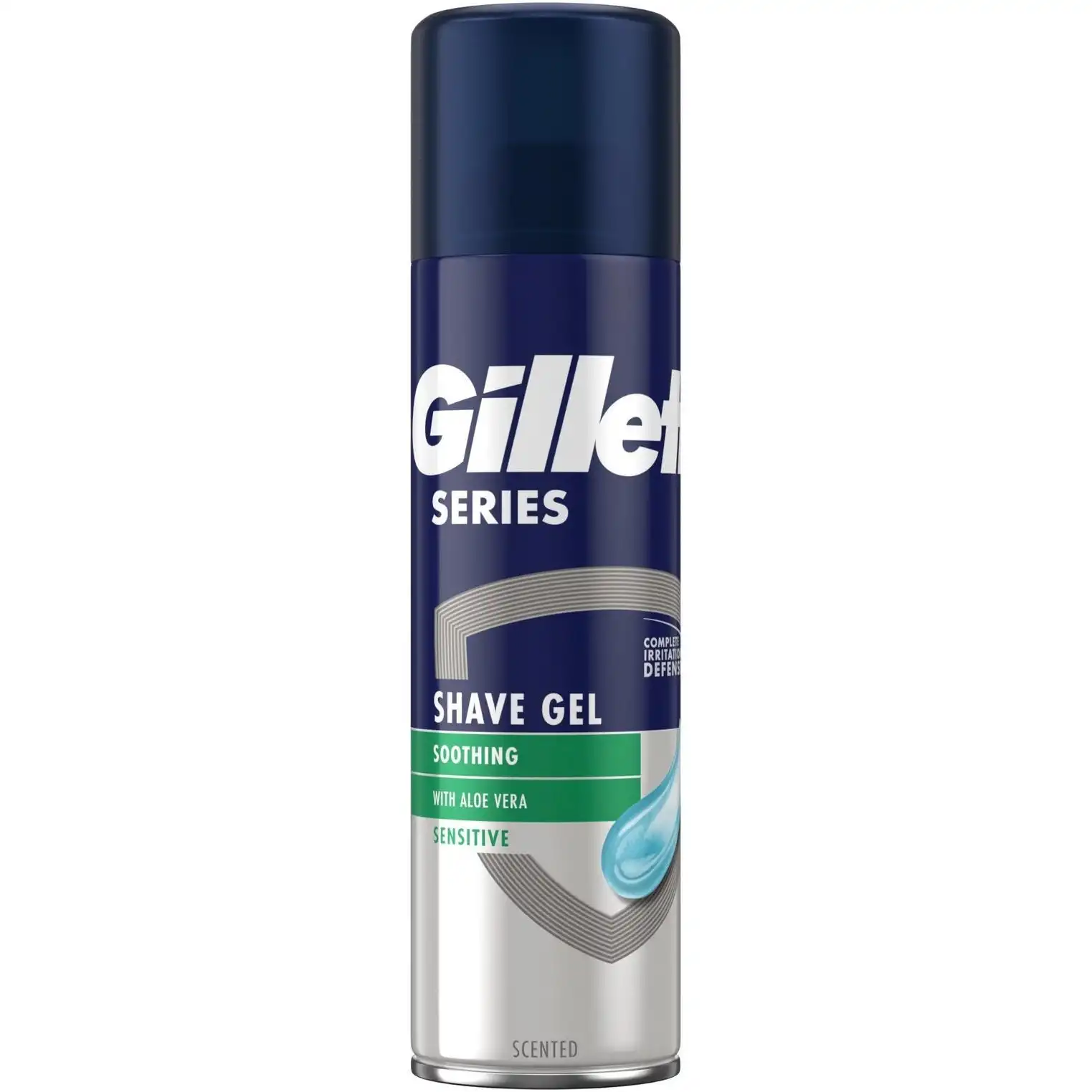 ژل اصلاح Gillette مدل Sensitive حجم 200 میلی‌لیتر