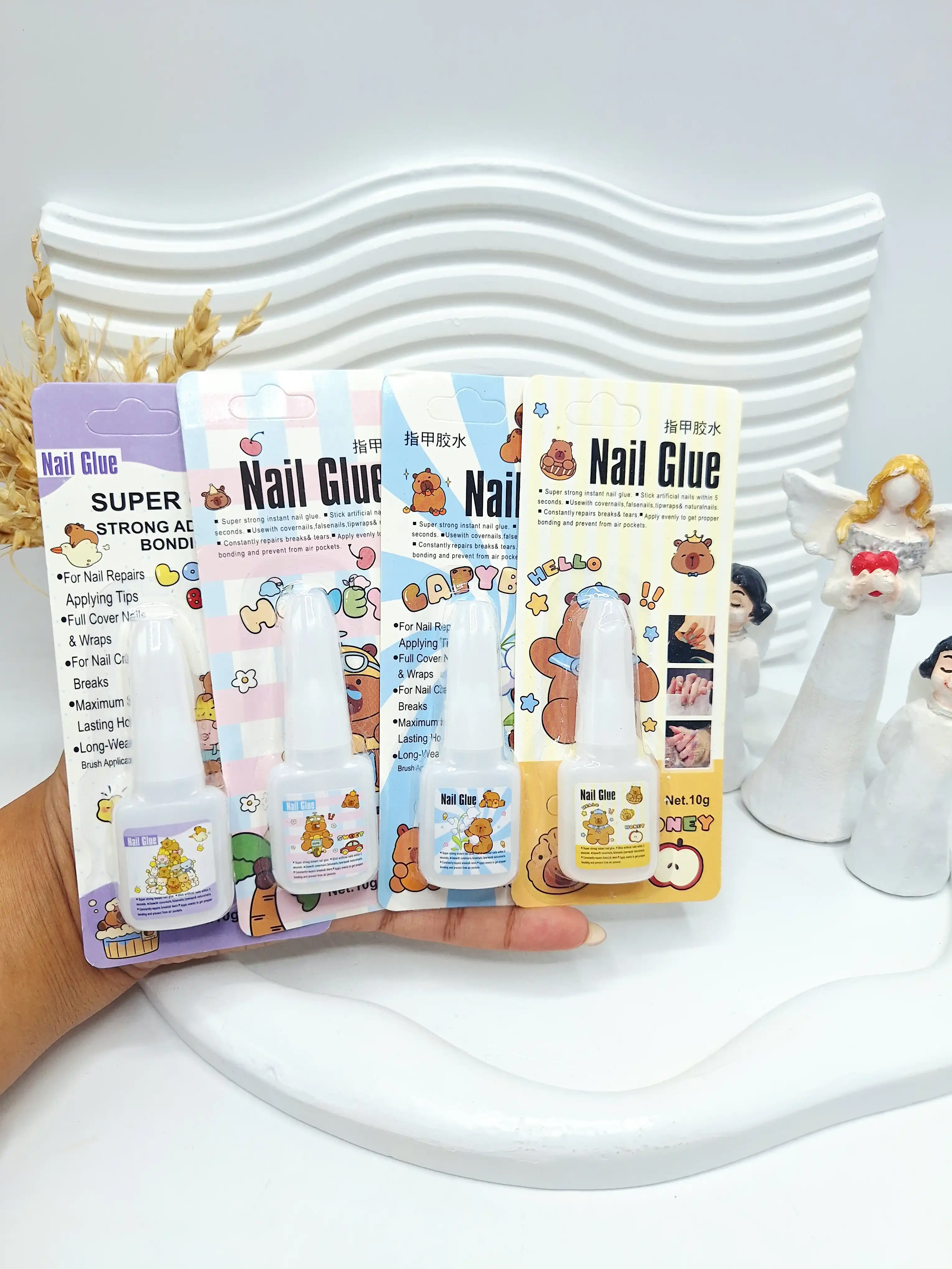 چسب ناخن خرسی برند Nail Glue کد 9027
