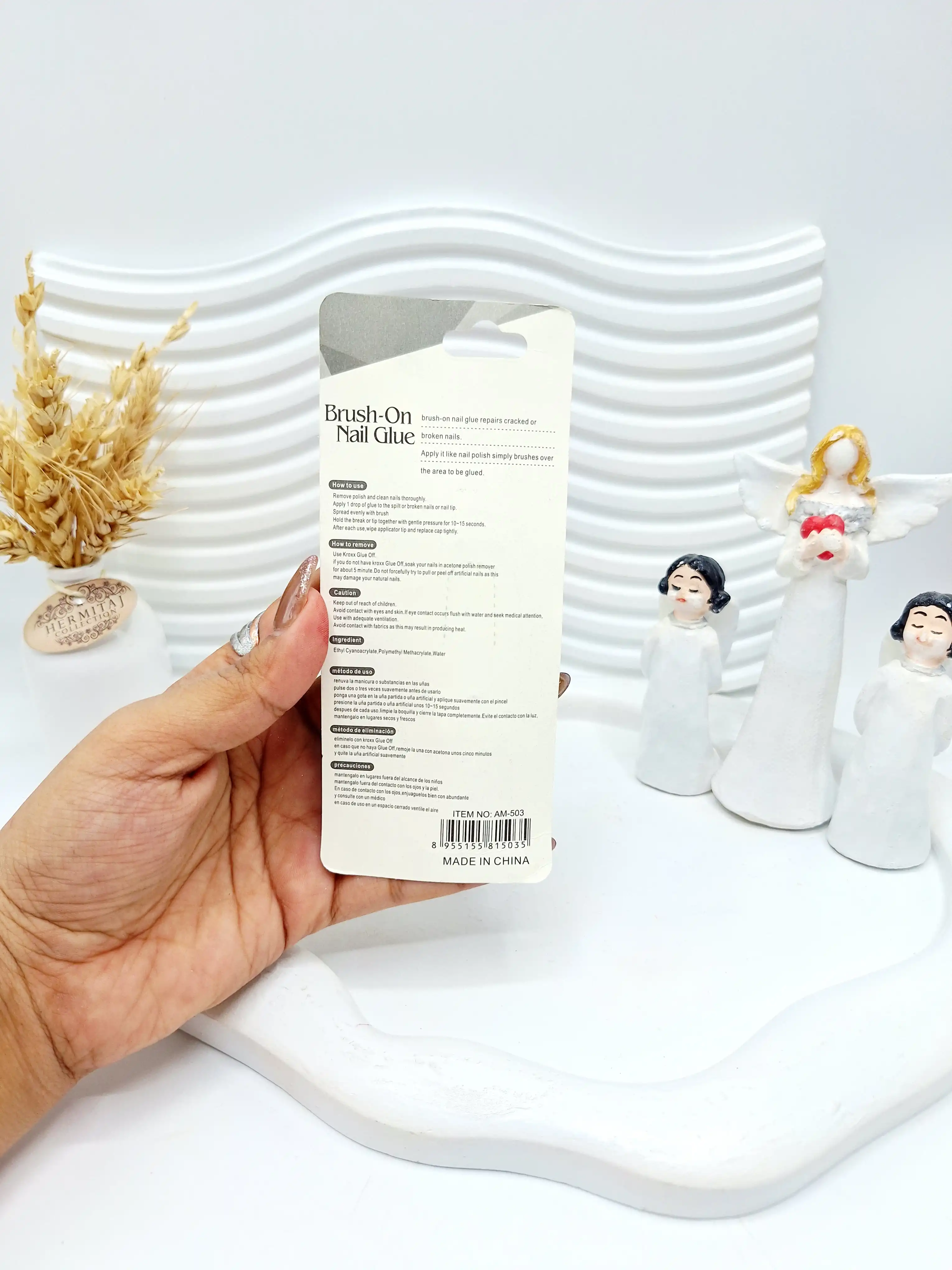 چسب ناخن با کیفیت برند Nail Glue کد 5035